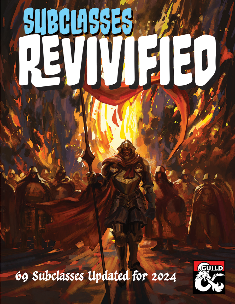 Subsclasses Revivified cover